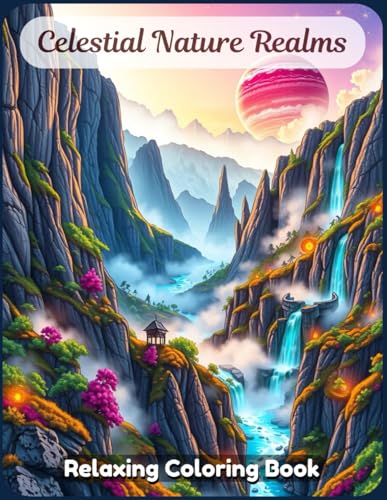 Celestial Nature Realms Coloring Book: A Dreamlike and Relaxing Artistic Escape Featuring Cosmic Landscapes, Enchanted Forests, and Mystical Nature Scenes for Adults & Teens Celestial Nature Realms Coloring Book: A Dreamlike and Relaxing Artistic Escape Featuring Cosmic Landscapes, Enchanted Forests, and Mystical Nature Scenes for Adults & Teens von Independently published