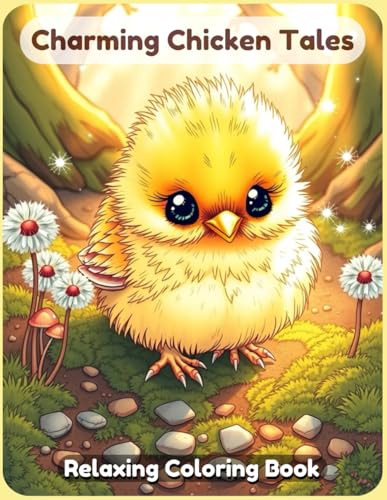 Charming Chicken Tales Coloring Book: A Delightful and Relaxing Artistic Journey Featuring Adorable Chickens, Whimsical Farmyard Scenes, and Heartwarming Rural Life Illustrations for Adults & Teens Charming Chicken Tales Coloring Book: A Delightful and Relaxing Artistic Journey Featuring Adorable Chickens, Whimsical Farmyard Scenes, and Heartwarming Rural Life Illustrations for Adults & Teens von Independently published