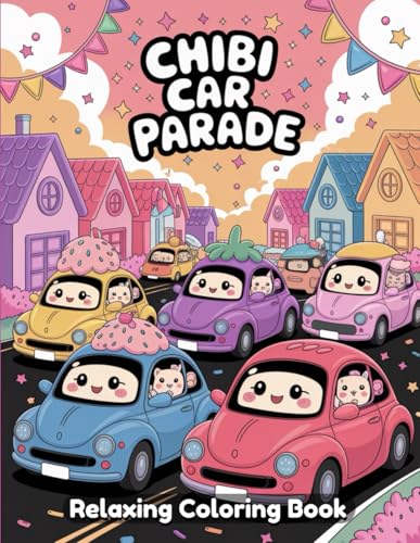Chibi Car Parade: A Fun and Whimsical Coloring Book of Cute Cars, Adorable Characters, and Playful Rides in Colorful Parades Chibi Car Parade: A Fun and Whimsical Coloring Book of Cute Cars, Adorable Characters, and Playful Rides in Colorful Parades von Independently published