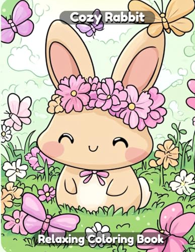 Cozzy Rabbit: Cute and Cozy Coloring Book for Adults & Teens Featuring Adorable Animals for Stress Relief Cozzy Rabbit: Cute and Cozy Coloring Book for Adults & Teens Featuring Adorable Animals for Stress Relief von Independently published