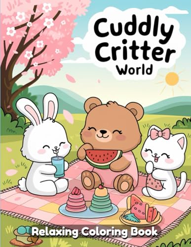 Cuddly Critter World Coloring Book A Heartwarming and Adorable Artistic Escape Featuring Cute Furry Animals, Whimsical Forest Critters, and Cozy ... and Creativity – For Adults & Teens Cuddly Critter World Coloring Book A Heartwarming and Adorable Artistic Escape Featuring Cute Furry Animals, Whimsical Forest Critters, and Cozy ... and Creativity – For Adults & Teens von Independently published
