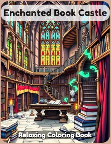 Enchanted Book Castle: A Magical Coloring Adventure of Grand Libraries and Mystical Castles Enchanted Book Castle: A Magical Coloring Adventure of Grand Libraries and Mystical Castles von Independently published
