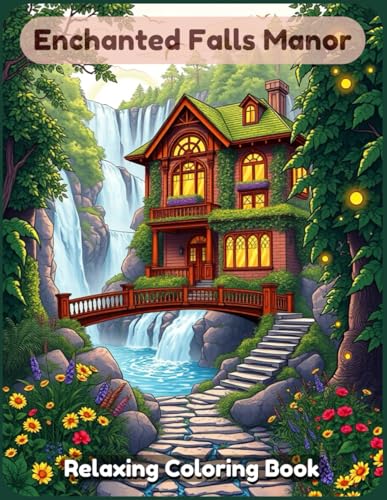 Enchanted Falls Manor Coloring Book: A Magical Escape with Grand Waterfall Estates, Majestic Castles & Tranquil Nature Retreats – Relaxing Fantasy Architecture for Adults & Teens Enchanted Falls Manor Coloring Book: A Magical Escape with Grand Waterfall Estates, Majestic Castles & Tranquil Nature Retreats – Relaxing Fantasy Architecture for Adults & Teens von Independently published