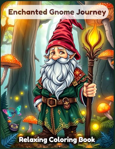 Enchanted Gnome Journey Coloring Book: A Whimsical and Relaxing Fantasy Adventure Featuring Charming Gnomes, Mystical Forest Scenes, and Magical Woodland Retreats for Adults & Teens Enchanted Gnome Journey Coloring Book: A Whimsical and Relaxing Fantasy Adventure Featuring Charming Gnomes, Mystical Forest Scenes, and Magical Woodland Retreats for Adults & Teens von Independently published