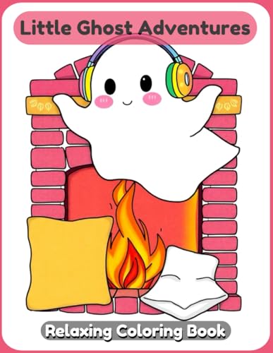 Little Ghosts Coloring Book: Kawaii Haunted Adventures, Fun Halloween Spirits, and Cute Spooky Art Little Ghosts Coloring Book: Kawaii Haunted Adventures, Fun Halloween Spirits, and Cute Spooky Art von Independently published
