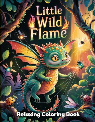 Little Wild Flame: A Magical Adventure Coloring Book with 50 Pages of Nature, Animals, and Fantasy Scenes for Relaxation and Creativity Little Wild Flame: A Magical Adventure Coloring Book with 50 Pages of Nature, Animals, and Fantasy Scenes for Relaxation and Creativity von Independently published