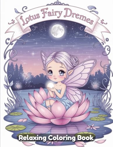 Lotus Fairy Dreams: Whimsical Fairy Coloring Book for Adults, Enchanted Lotus Gardens, Mystical Flower Spirits, Detailed Nature Scenes, Magical Line Art for Relaxation and Creativity Lotus Fairy Dreams: Whimsical Fairy Coloring Book for Adults, Enchanted Lotus Gardens, Mystical Flower Spirits, Detailed Nature Scenes, Magical Line Art for Relaxation and Creativity von Independently published