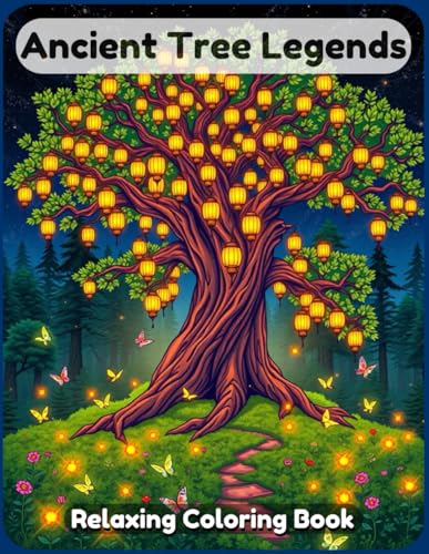 Mystic Tree Realms: Fantasy Coloring Pages of Ancient, Celestial, and Whispering Trees Mystic Tree Realms: Fantasy Coloring Pages of Ancient, Celestial, and Whispering Trees von Independently published
