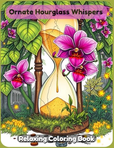 Ornate Hourglass Whispers Coloring Book: A Timeless and Relaxing Fantasy Adventure Featuring Intricate Hourglasses, Mystical Timepieces, and Enchanted Time-Themed Designs for Kids, Teens, and Adults Ornate Hourglass Whispers Coloring Book: A Timeless and Relaxing Fantasy Adventure Featuring Intricate Hourglasses, Mystical Timepieces, and Enchanted Time-Themed Designs for Kids, Teens, and Adults von Independently published