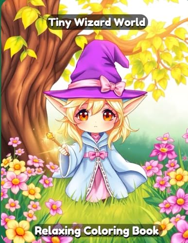 Tiny Wizard Coloring Book for Adults and Kids: 50 Magical Pages of Mini Wizards, Spells, and Fantasy Creatures Tiny Wizard Coloring Book for Adults and Kids: 50 Magical Pages of Mini Wizards, Spells, and Fantasy Creatures von Independently published