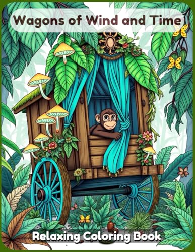 Wagons of Wind and Time Coloring Book: A Captivating and Relaxing Artistic Journey Through Vintage Caravans, Timeless Locomotives, and Whimsical Steampunk Wagons for Adults & Teens. Wagons of Wind and Time Coloring Book: A Captivating and Relaxing Artistic Journey Through Vintage Caravans, Timeless Locomotives, and Whimsical Steampunk Wagons for Adults & Teens. von Independently published