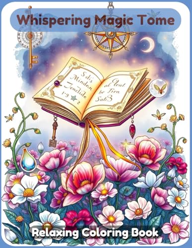 Whispering Magic Tome Coloring Book: A Mystical and Relaxing Fantasy Adventure Featuring Enchanted Spellbooks, Ancient Grimoires, and Magical Tomes for Kids, Teens, and Adults Whispering Magic Tome Coloring Book: A Mystical and Relaxing Fantasy Adventure Featuring Enchanted Spellbooks, Ancient Grimoires, and Magical Tomes for Kids, Teens, and Adults von Independently published