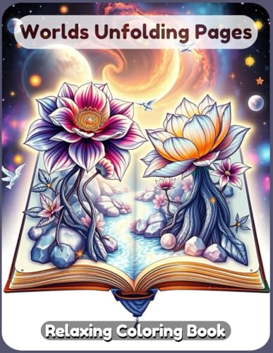 Worlds Unfolding Pages Coloring Book: A Captivating and Relaxing Artistic Escape Featuring Fantastical Storybook Realms, Surreal Paper Worlds, and ... Landscapes for Adults & Teens. Worlds Unfolding Pages Coloring Book: A Captivating and Relaxing Artistic Escape Featuring Fantastical Storybook Realms, Surreal Paper Worlds, and ... Landscapes for Adults & Teens. von Independently published