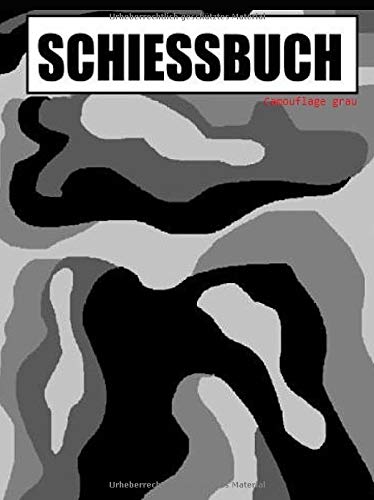 Schiessbuch - camouflage grau Schiessbuch - camouflage grau