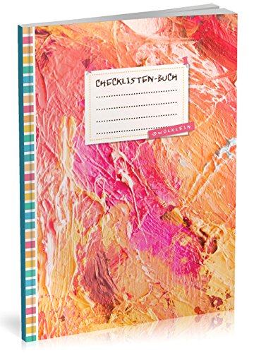 Checklisten-Buch: To Do Listen Planer | Ca. A5 Softcover | 70+ Seiten mit Titel, Datum & Register | Perfekt für Aufgaben zum Abhaken, Leselisten, Packlisten uvm. | Motiv „Dicke Farbe“ Checklisten-Buch: To Do Listen Planer | Ca. A5 Softcover | 70+ Seiten mit Titel, Datum & Register | Perfekt für Aufgaben zum Abhaken, Leselisten, Packlisten uvm. | Motiv „Dicke Farbe“ von Wölklein