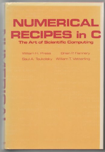Numerical Recipes in C von Cambridge University Press