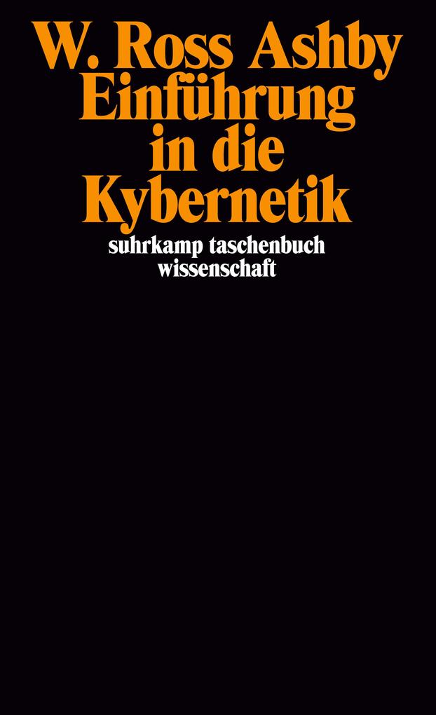 Einführung in die Kybernetik von Suhrkamp Verlag AG