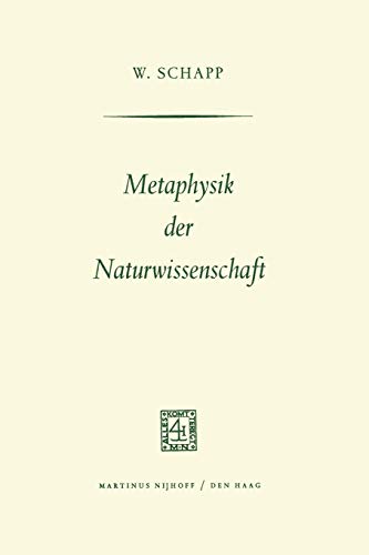 Metaphysik der Naturwissenschaft von Springer