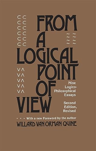 From a Logical Point of View: 9 Logico-Philosophical Essays