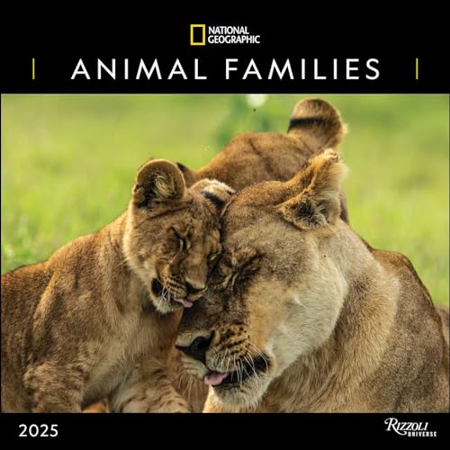 National Geographic: Animal Families 2025 Wall Calendar National Geographic: Animal Families 2025 Wall Calendar