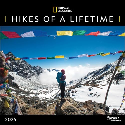 National Geographic: Hikes of a Lifetime 2025 Wall Calendar National Geographic: Hikes of a Lifetime 2025 Wall Calendar