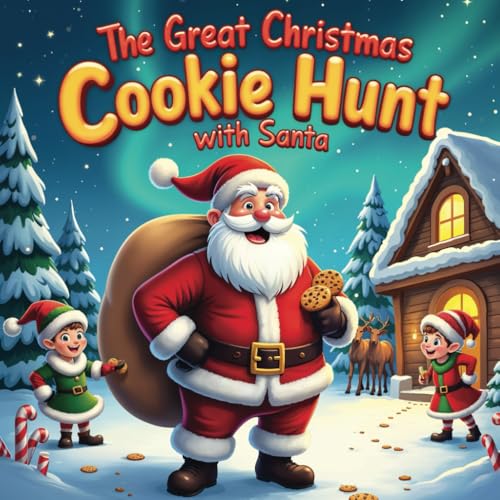 The Great Christmas Cookie Hunt with Santa Story for kids von Independently published