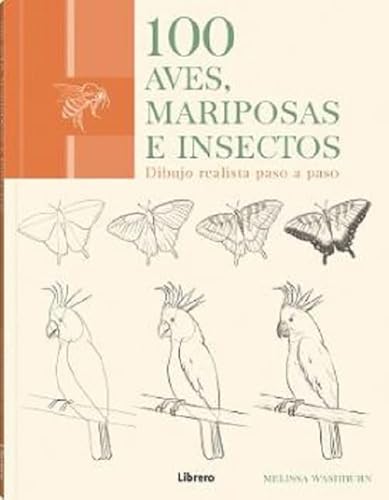 100 AVES, MARIPOSAS E INSECTOS: DIBUJO REALISTA PASO A PASO von LIBRERO IBP