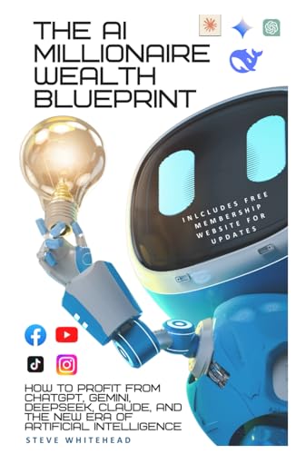 The AI Millionaire Wealth Blueprint: How to Profit from ChatGPT, Gemini, DeepSeek, Claude, and the New Era of Artificial Intelligence von Independently published