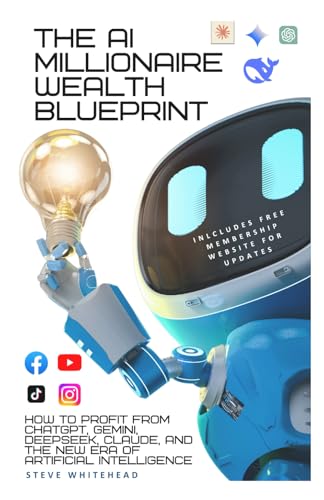 The AI Millionaire Wealth Blueprint: How to Profit from ChatGPT, Gemini, DeepSeek, Claude, and the New Era of Artificial Intelligence von Independently published