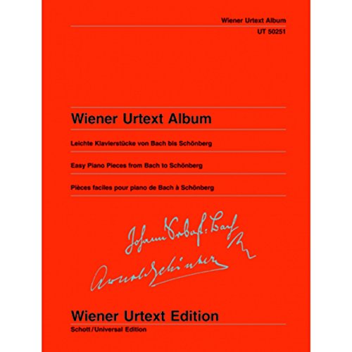 Wiener Urtext Album: Leichte Klavierstücke von Bach bis Schönberg. Klavier. (Wiener Urtext Edition)