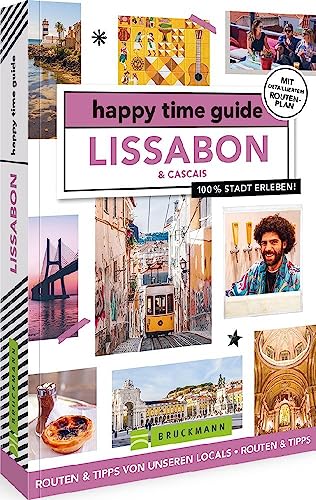 happy time guide Lissabon: 100 % Stadt erleben: Die perfekte Tour durch die Hauptstadt. Mit Adressen, Infos und Rundgangskarten zum Ausklappen. happy time guide Lissabon: 100 % Stadt erleben: Die perfekte Tour durch die Hauptstadt. Mit Adressen, Infos und Rundgangskarten zum Ausklappen.