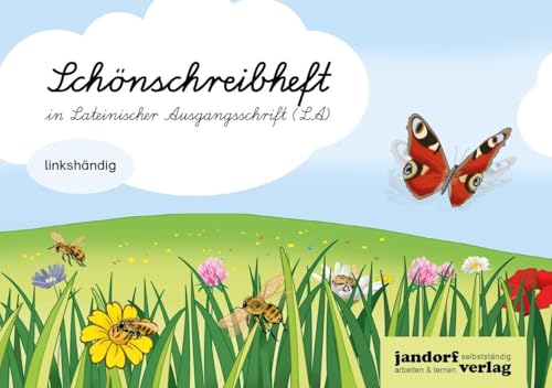Schönschreibheft in LA: linkshändig von jandorfverlag KG