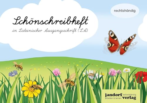 Schönschreibheft in LA: rechtshändig von jandorfverlag KG