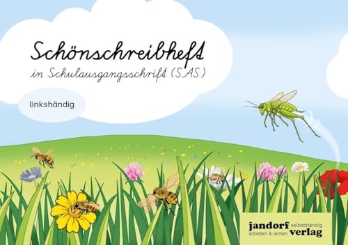 Schönschreibheft in SAS: linkshändig von jandorfverlag KG