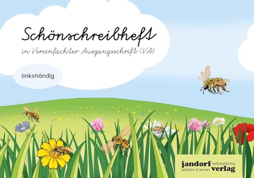 Schönschreibheft in VA: linkshändig von jandorfverlag KG