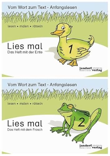 Lies mal - Hefte 1 und 2 (Paket): Vom Wort zum Text - Anfangslesen