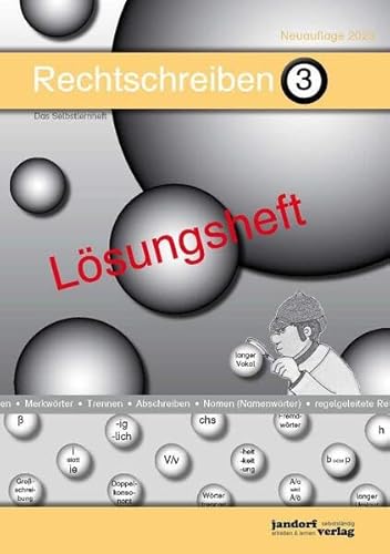 Rechtschreiben 3 (Lösungsheft) von jandorfverlag KG