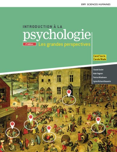 Introduction à la psychologie : les grandes perspectives - 3e édition: Manuel + version numérique 1 an