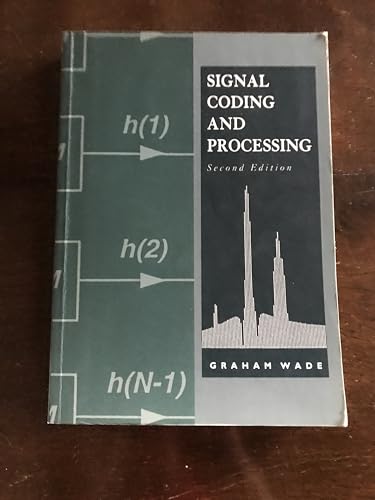 Signal Coding and Processing 2ed von Cambridge University Press