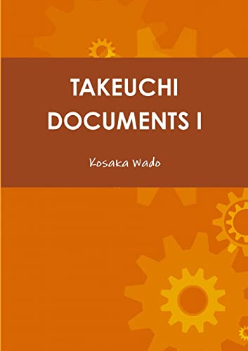 TAKEUCHI DOCUMENTS I von Lulu