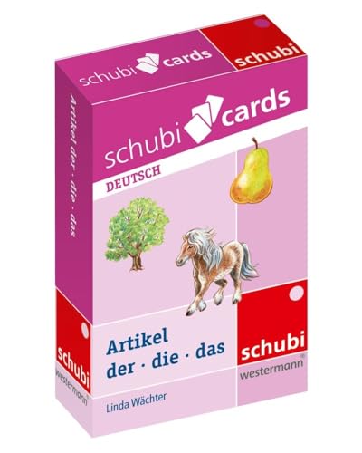 Schubicards: Artikel der - die - das (Schubicards Deutsch) von SCHUBI Lernmedien