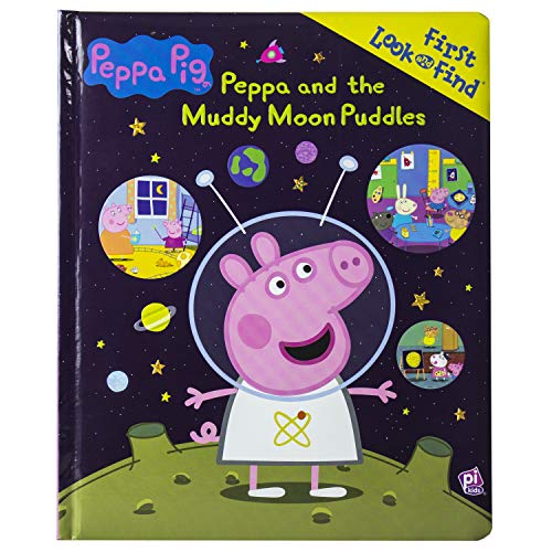 Peppa Pig: Peppa and the Muddy Moon Puddles First Look and Find von Pi Kids