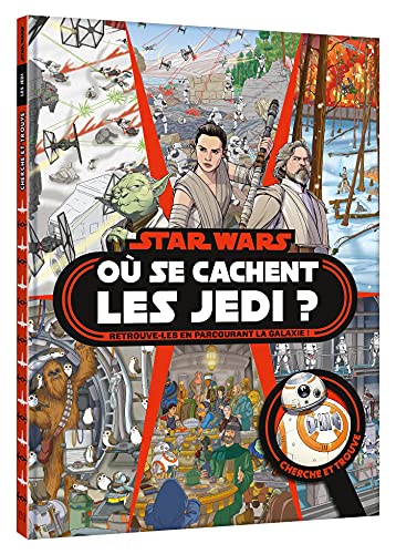 STAR WARS - Où se cachent les Jedi ? - Cherche et trouve: Retrouve-les en parcourant la galaxie !