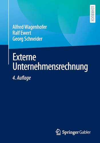 Externe Unternehmensrechnung von Springer Gabler