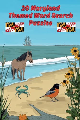 Maryland Themed Word Search Puzzles (U.S. State Themed Word Searches) von Independently published