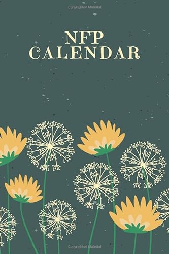 NFP Calendar: Journal for your menstruation and other NFP data | Design: Dandelions
