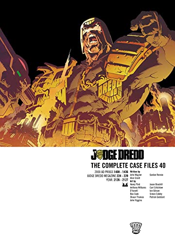 Judge Dredd: The Complete Case Files 40