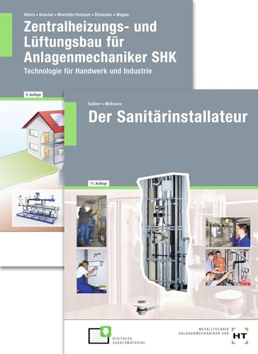 Paketangebot Der Sanitärinstallateur + Zentralheizungs- und Lüftungsbau für Anlagenmechaniker von Verlag Handwerk und Technik