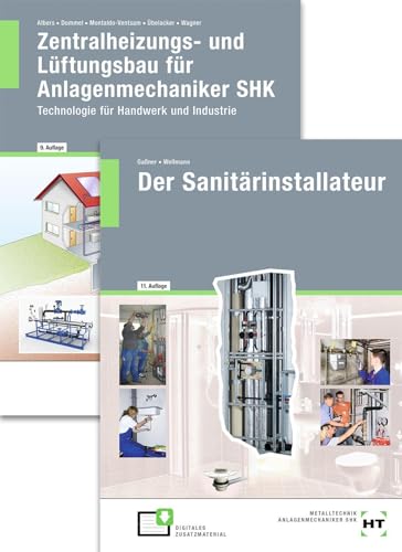 Paketangebot Der Sanitärinstallateur + Zentralheizungs- und Lüftungsbau für Anlagenmechaniker von VERLAG HANDWERK UND TECHNIK