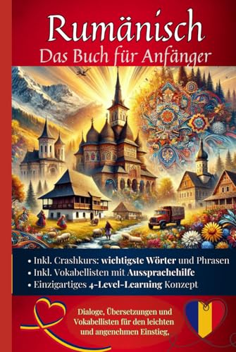 Rumänisch: Das Buch für Anfänger: Rumänisch lernen mit Hilfe von Dialogen, Übersetzungen und Vokabellisten (Rumänisch - Die Lernbuchreihe!! So geht Sprachenlernen heute :)) Rumänisch: Das Buch für Anfänger: Rumänisch lernen mit Hilfe von Dialogen, Übersetzungen und Vokabellisten (Rumänisch - Die Lernbuchreihe!! So geht Sprachenlernen heute :)) von Independently published